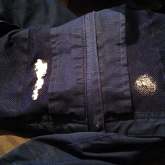 Adidas men's hooded jacket, navy medium - Picture 6 of 13